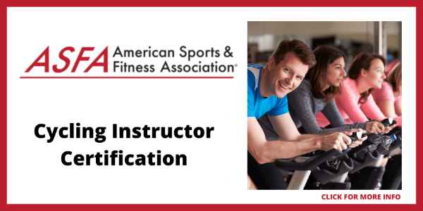 Spin Instructor Certifications Online - ASFA Online Cycling Instructor Certification